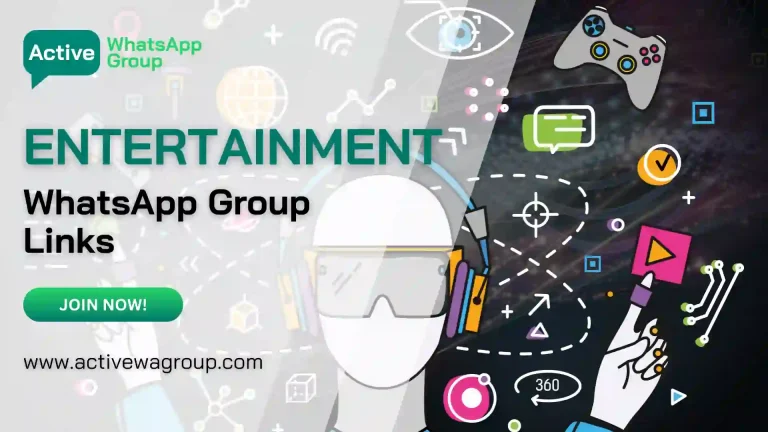 Entertainment WhatsApp Group Links