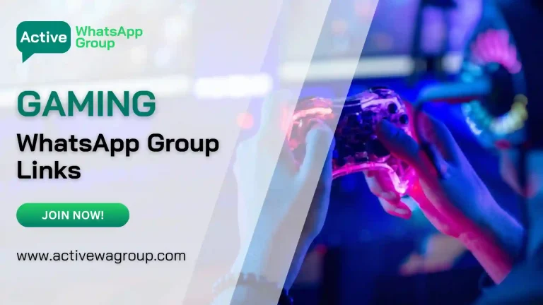 Gaming WhatsApp Group Links