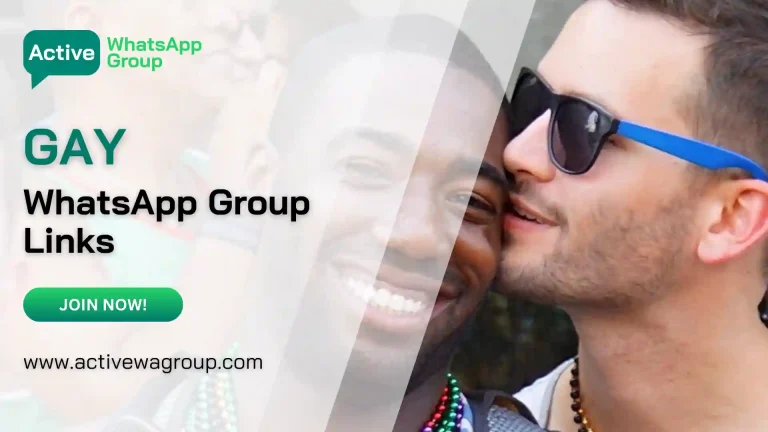 Gay WhatsApp Group Links