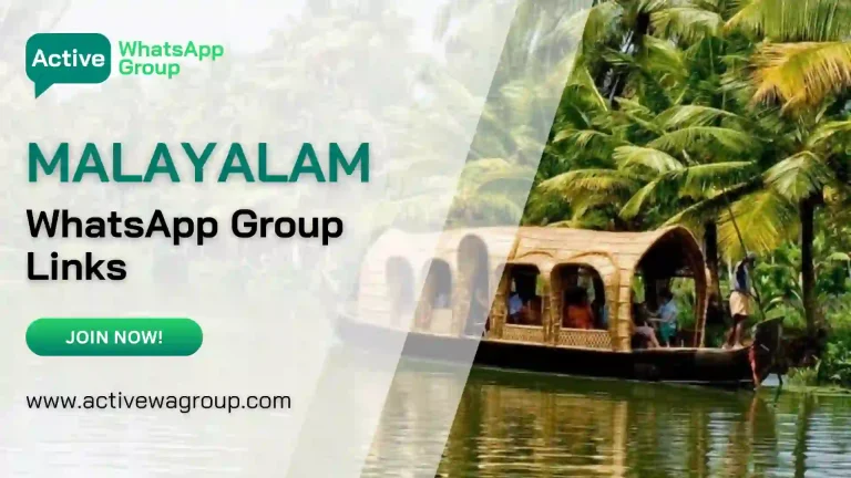 Malayalam WhatsApp Group Links