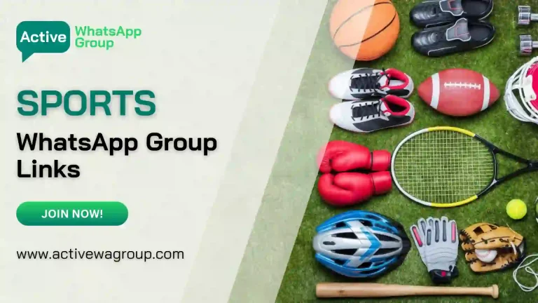 Sports WhatsApp Group Links