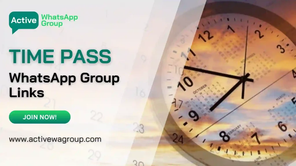 Time Pass WhatsApp Group Links