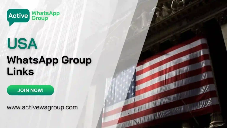 USA WhatsApp Group Links