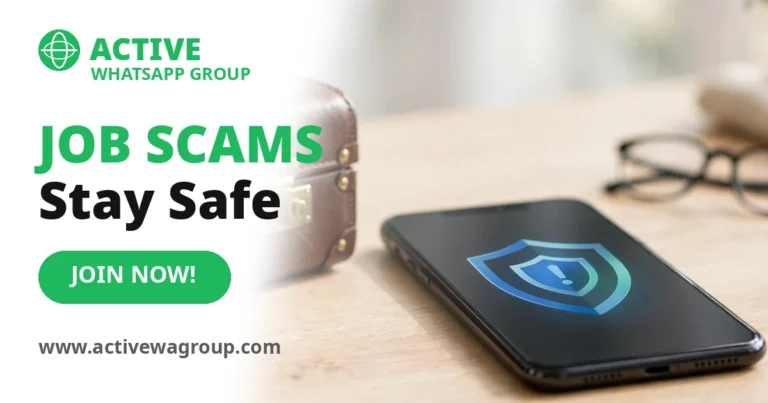 WhatsApp Job Scams: How Fake Job Groups Steal Money and Data